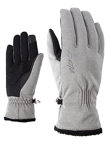 Ziener Damen IBRANA TOUCH LADY glove multisport Freizeit- / Funktions- / Outdoor-Handschuhe | winddicht, atmungsaktiv, grau (grey melange), 7.5 Ziener Damen IBRANA TOUCH LADY glove multisport Freizeit- / Funktions- / Outdoor-Handschuhe | winddicht, atmungsaktiv, grau (grey melange), 7.5 von Ziener
