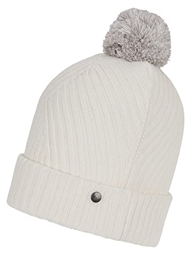 Ziener Damen ILEAS Bommel-Mütze/gestrickt, warm, White, Einheitsgröße Ziener Damen ILEAS Bommel-Mütze/gestrickt, warm, White, Einheitsgröße von Ziener