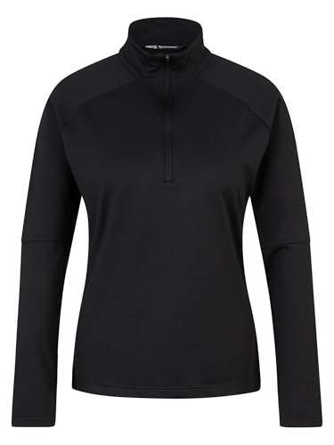 Ziener Damen Jeane Skipullover, Skirolli, Funktions-Shirt | warm, elastisch, Black, 40 von Ziener