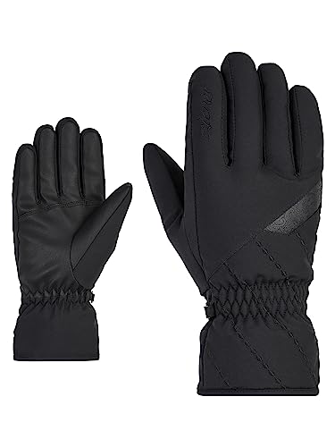 Ziener Damen KAJANA Ski-Handschuhe/Wintersport | Primaloft, warm, Black, 8,5 von Ziener