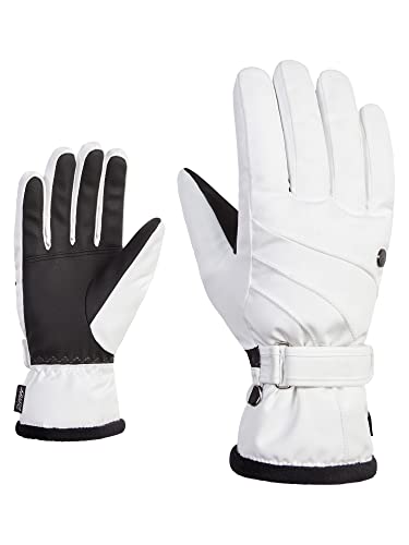 Ziener Damen KASA Ski-Handschuhe/Wintersport | extra warm, atmungsaktiv, G-Loft, White, 8 Ziener Damen KASA Ski-Handschuhe/Wintersport | extra warm, atmungsaktiv, G-Loft, White, 8 von Ziener
