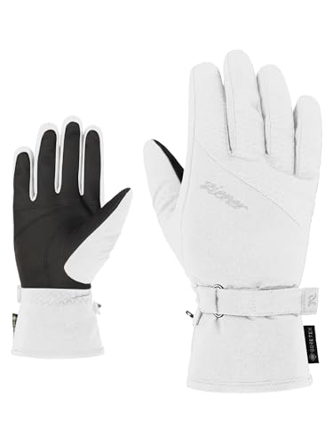 Ziener Damen Klaire Ski-Handschuhe/Wintersport | Gore-Tex, sehr warm, White Fog, 8,5 Ziener Damen Klaire Ski-Handschuhe/Wintersport | Gore-Tex, sehr warm, White Fog, 8,5 von Ziener