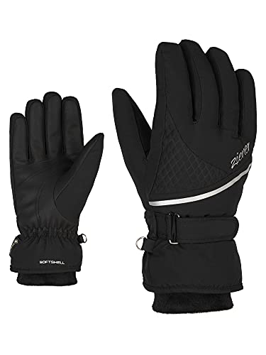 Ziener Damen Kiana Ski-Handschuhe/Wintersport | wasserdicht, atmungsaktiv, warm, Gore-Tex, black, 6 Ziener Damen Kiana Ski-Handschuhe/Wintersport | wasserdicht, atmungsaktiv, warm, Gore-Tex, black, 6 von Ziener