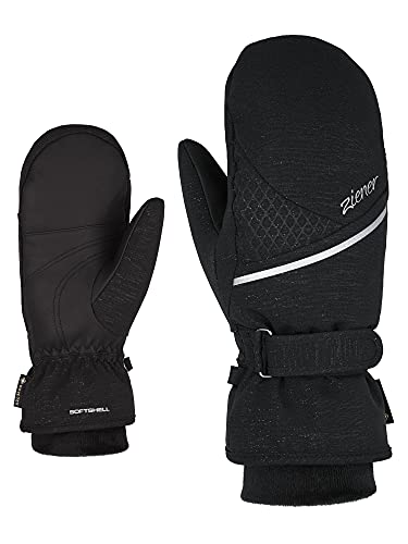 Ziener Damen Kiani Mitten Ski-Fäustling/Wintersport | wasserdicht atmungsaktiv warm Gore-Tex, black, 6 Ziener Damen Kiani Mitten Ski-Fäustling/Wintersport | wasserdicht atmungsaktiv warm Gore-Tex, black, 6 von Ziener