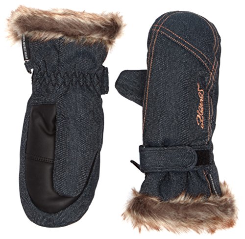 Ziener Damen LED Mitten Girls Glove junior Skihandschuh, Denim, 3 Ziener Damen LED Mitten Girls Glove junior Skihandschuh, Denim, 3 von Ziener