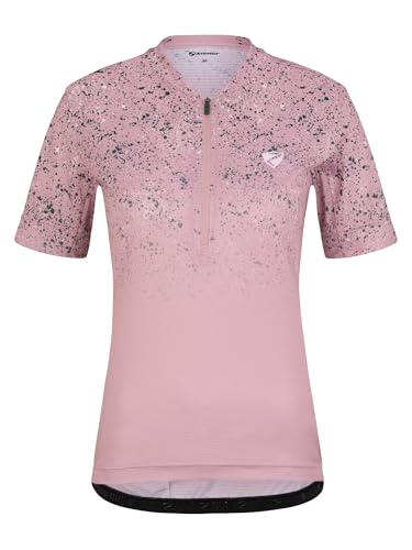 Ziener Damen NALADIA Fahrradtrikot/Radtrikot - Mountainbike|Rennrad - atmungsaktiv, schnelltrocknend, elastisch, Kurzarm, Malve Rose, 48 Ziener Damen NALADIA Fahrradtrikot/Radtrikot - Mountainbike|Rennrad - atmungsaktiv, schnelltrocknend, elastisch, Kurzarm, Malve Rose, 48 von Ziener