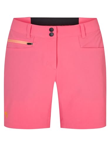 Ziener Damen NEJA X-Function Fahrrad-Shorts mit Innenhose - Mountainbike/Outdoor/Freizeit - atmungsaktiv,schnelltrocknend,gepolstert, Bubblegum, 34 von Ziener