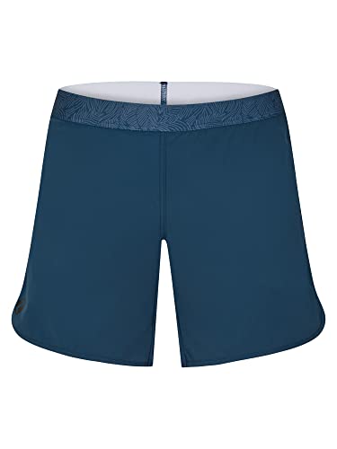 Ziener Damen NESKA Fahrrad-Shorts mit Innenhose - Mountainbike/Outdoor/Freizeit - atmungsaktiv,schnelltrocknend,gepolstert, hale Navy, 44 von Ziener