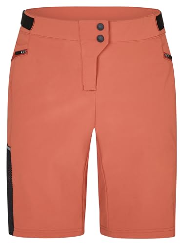 Ziener Damen NEXITA Outdoor-Shorts/Rad- / Wander-Hose - atmungsaktiv,schnelltrocknend,elastisch, Chestnut, 46 von Ziener