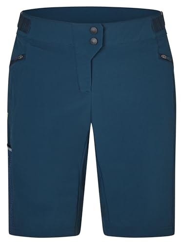 Ziener Damen NEXITA Outdoor-Shorts/Rad- / Wander-Hose - atmungsaktiv,schnelltrocknend,elastisch, hale Navy, 34 von Ziener