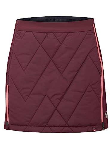 Ziener Damen NIMA Thermo- / Outdoor- / Primaloft-Rock | Winter Skitour, velvet red, 34 von Ziener