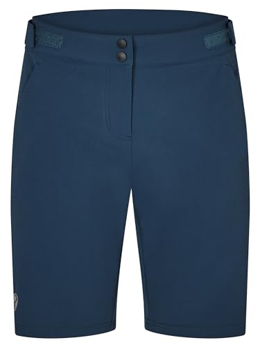 Ziener Damen Nilsa Outdoor-Shorts/Rad- / Wander-Hose - atmungsaktiv,schnelltrocknend,elastisch, hale Navy, 40 von Ziener