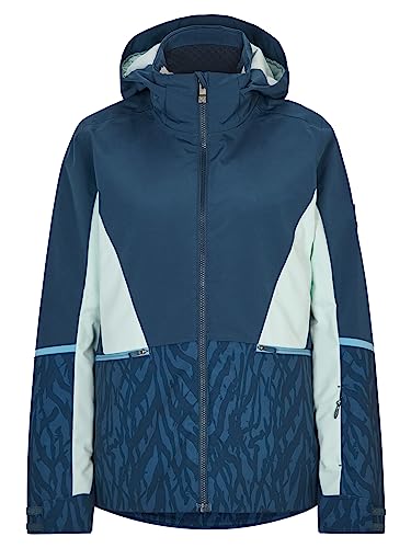 Ziener Damen TAIMI Ski-Jacke/Winter-Jacke | warm, atmungsaktiv, wasserdicht, hale navy, 38 von Ziener