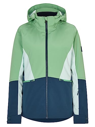 Ziener Damen TAIMI Ski-Jacke/Winter-Jacke | warm, atmungsaktiv, wasserdicht, pastel green, 40 von Ziener