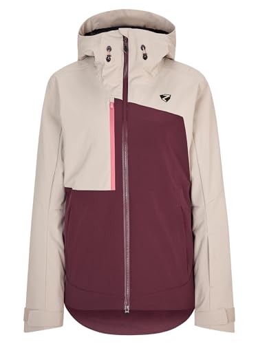 Ziener Damen TAYARA Ski-Jacke/Freeride | PFC frei, Wolle, wattiert, velvet red, 46 Ziener Damen TAYARA Ski-Jacke/Freeride | PFC frei, Wolle, wattiert, velvet red, 46 von Ziener