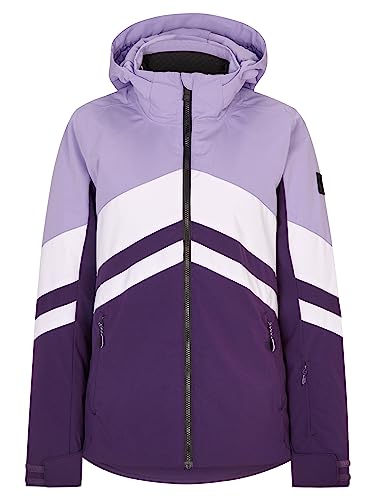 Ziener Damen TELIA Ski-Jacke/Winter-Jacke | warm, atmungsaktiv, wasserdicht, dark violet, 42 von Ziener