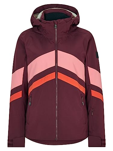 Ziener Damen TELIA Ski-Jacke/Winter-Jacke | warm, atmungsaktiv, wasserdicht, velvet red, 42 von Ziener