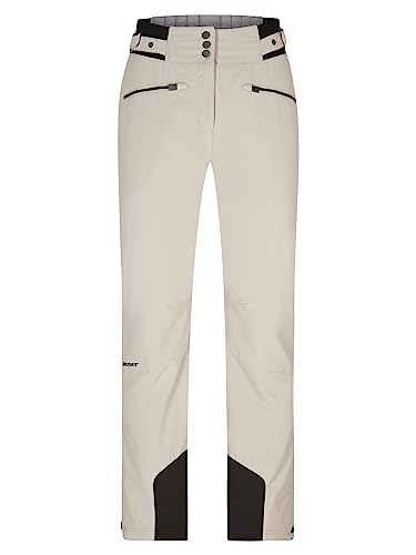Ziener Damen TILLA Ski-Hose/Schnee-Hose | atmungsaktiv, wasserdicht, Primaloft, Silver beige DOB, 42 Ziener Damen TILLA Ski-Hose/Schnee-Hose | atmungsaktiv, wasserdicht, Primaloft, Silver beige DOB, 42 von Ziener