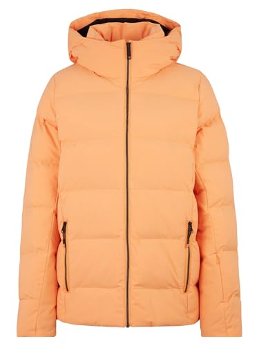 Ziener Damen TRAVA Ski-Jacke/Winterjacke | warm, atmungsaktiv, wasserdicht, apricot, 36 von Ziener