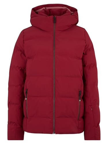 Ziener Damen TRAVA Ski-Jacke/Winterjacke | warm, atmungsaktiv, wasserdicht, berry, 40 von Ziener