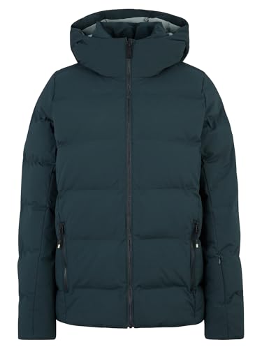 Ziener Damen TRAVA Ski-Jacke/Winterjacke | warm, atmungsaktiv, wasserdicht, dark jungle, 34 von Ziener