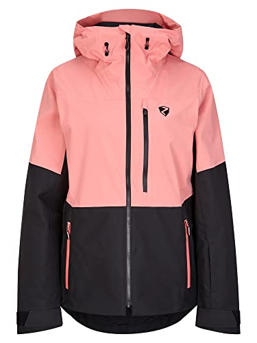 Ziener Damen TURIS Ski-Jacke/Freeride | sympatex, PFC frei, Wolle, pink vanilla, 36 von Ziener