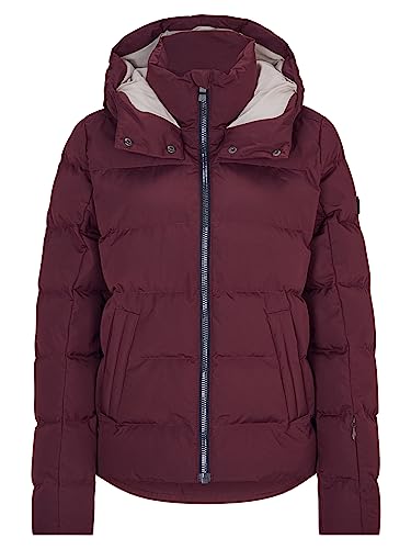 Ziener Damen TUSJA Ski-Jacke/Winter-Jacke | warm, atmungsaktiv, wasserdicht, velvet red, 40 von Ziener