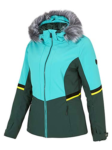 Ziener Damen Toyah Lady (Jacket Ski Snowboard-Jacke/Atmungsaktiv, Wasserdicht, Mermaid Green, 36 von Ziener