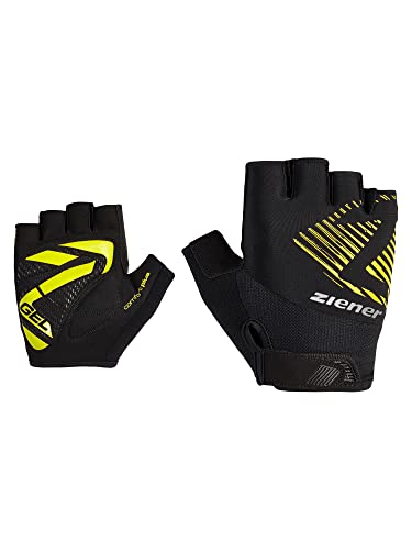 Ziener Erwachsene CURDT Fahrrad/Mountainbike/Radsport-Handschuhe | Kurzfinger - atmungsaktiv,dämpfend, Light Green, 10 von Ziener