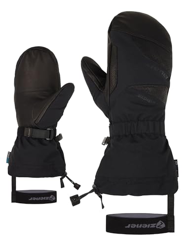 Ziener Erwachsene GAIKUS Ski-Fäustling/Wintersport | wasserdicht, Lange Stulpe, Wolle, Black, 10,5 Ziener Erwachsene GAIKUS Ski-Fäustling/Wintersport | wasserdicht, Lange Stulpe, Wolle, Black, 10,5 von Ziener
