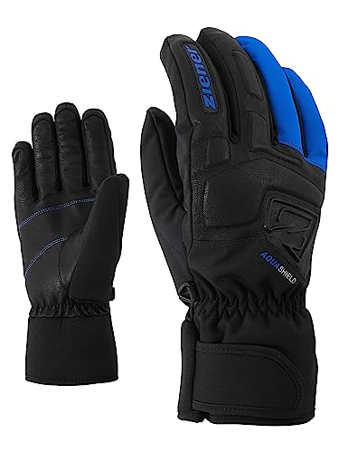 Ziener Herren GLYXUS Ski-Handschuhe/Wintersport | wasserdicht atmungsaktiv, persian blue, 7 von Ziener