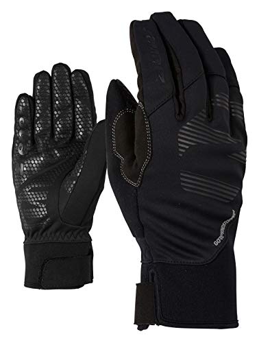 Ziener Erwachsene ILKO GTX INF Multisport Freizeit-/ Funktions-/ Outdoor-Handschuhe | Atmungsaktiv, Winddicht, Soft-Shell, Black, 6, Schwarz von Ziener