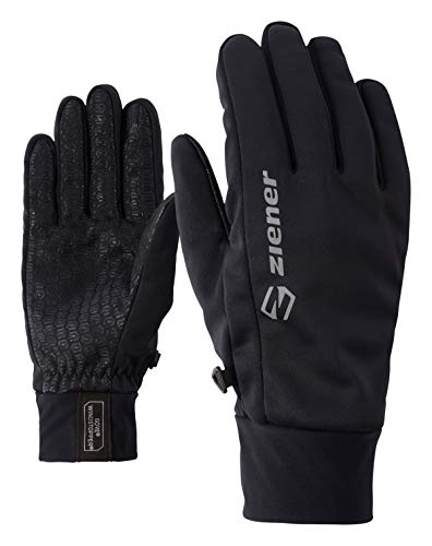 Ziener Erwachsene IRIOS GTX INF Multisport Freizeit-/ Funktions-/ Outdoor-Handschuhe | Atmungsaktiv, Winddicht, Touch, Black, 10, 802048, Schwarz von Ziener