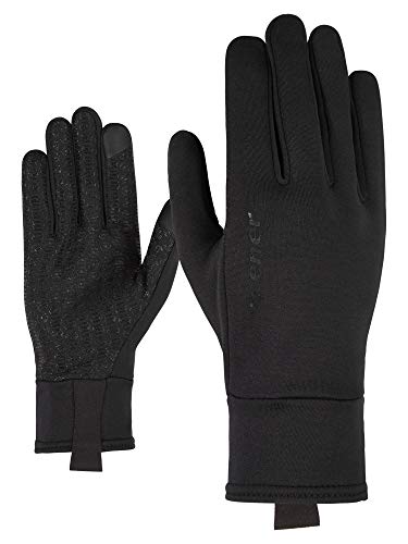 Ziener Erwachsene ISANTO Touch glove multisport Funktions-/Outdoor-Handschuhe, Black, 7 (S) von Ziener