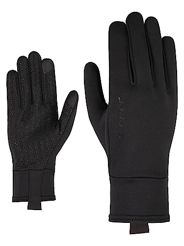 Ziener Erwachsene ISANTO Touch glove multisport Funktions-/Outdoor-Handschuhe, Black, 8 (M) von Ziener