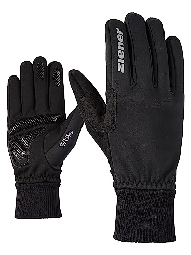 Ziener Erwachsene SMU 18-GWS 414 Bike Glove Handschuhe, Black, 8 (M) von Ziener