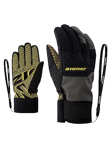 Ziener Erwachsene Ski-Handschuhe/Wintersport Wasserdicht Atmungsaktiv GARIM AS, magnet, 10,5 von Ziener