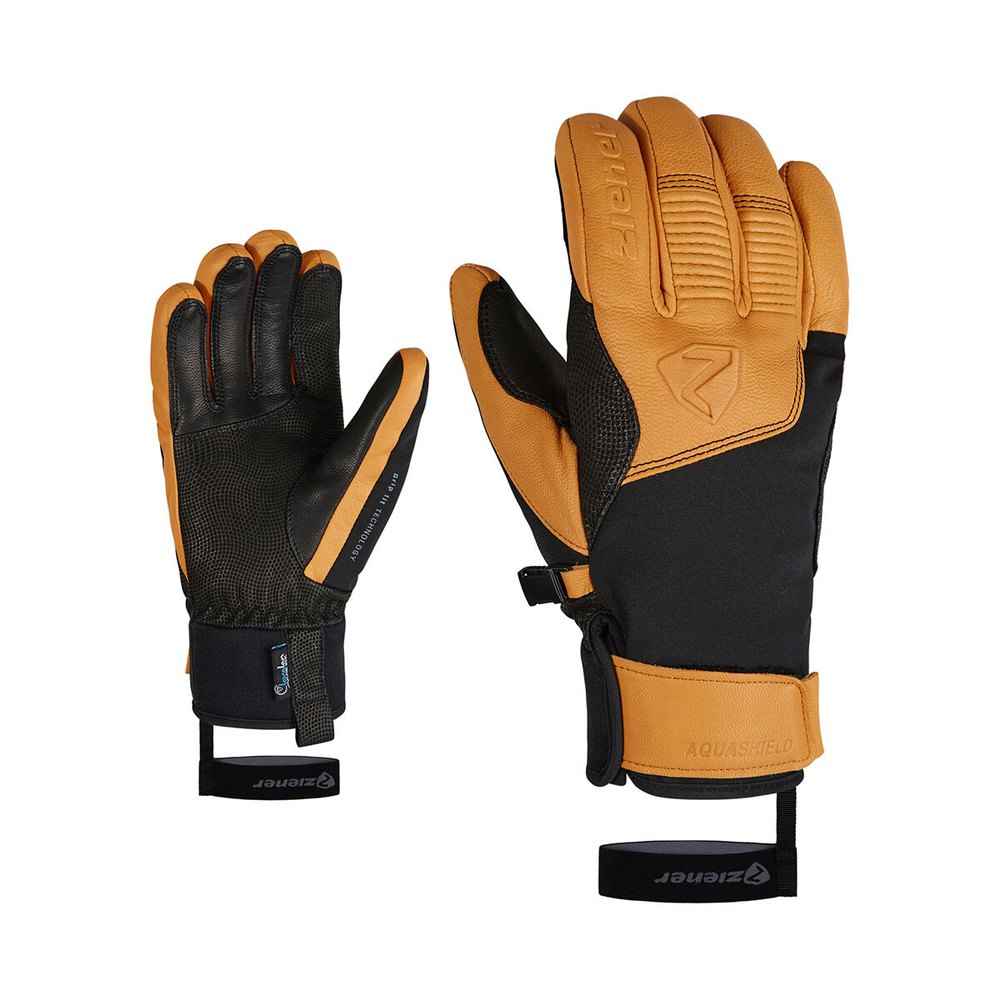 Ziener Ganzenberg As Gloves Schwarz 8.5 Mann von Ziener