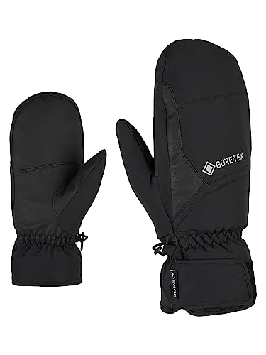 Ziener Garwel GTX Mitten Glove Alpine Ski-Handschuhe/Wintersport | Wasserdicht, Atmungsaktiv, Black, 10.5 von Ziener