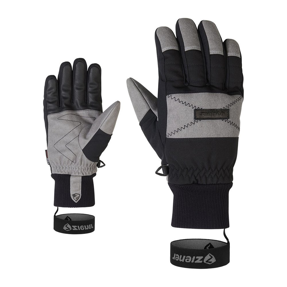 Ziener Gendo As Gloves Schwarz 9 Mann von Ziener