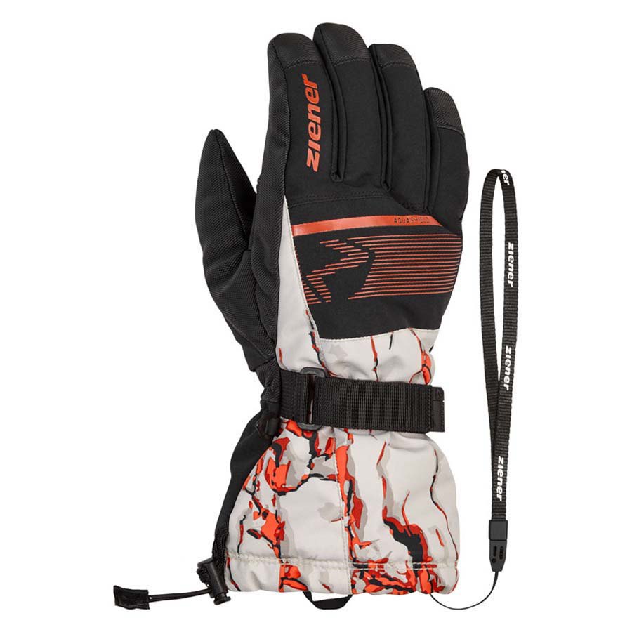 Ziener Gentian As Gloves Orange 11 Mann von Ziener