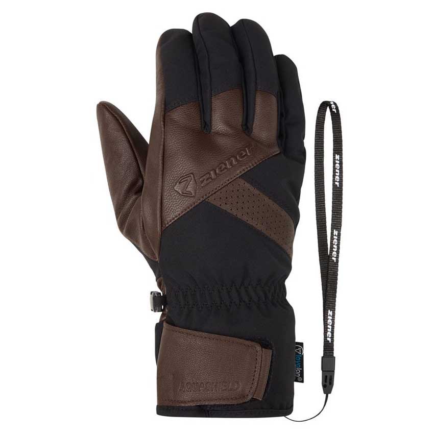 Ziener Getter As Aw Gloves Braun 8 Mann von Ziener