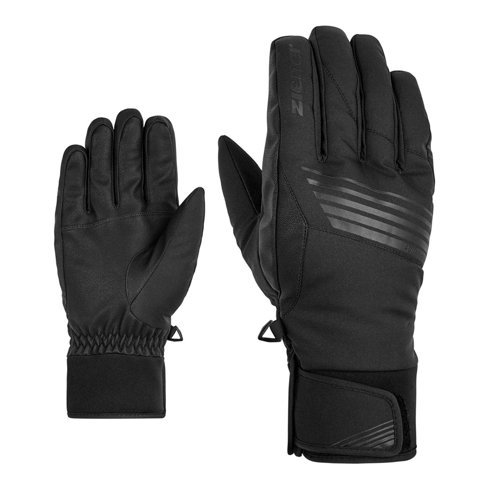 Ziener Giljano As Gloves Schwarz 10 Mann von Ziener