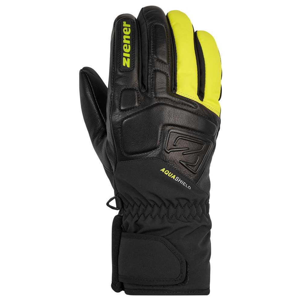 Ziener Glyxus As Gloves Gelb,Schwarz 9 Mann von Ziener