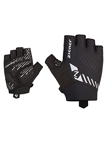 Ziener Herren COSTY Fahrrad-/Mountainbike-/Radsport-Handschuhe | Kurzfinger - atmungsaktiv/dämpfend, Black, 9 von Ziener