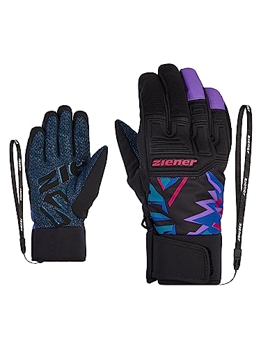 Ziener Erwachsene Ski-Handschuhe/Wintersport Wasserdicht Atmungsaktiv GARIM AS, purple, 8,5 von Ziener