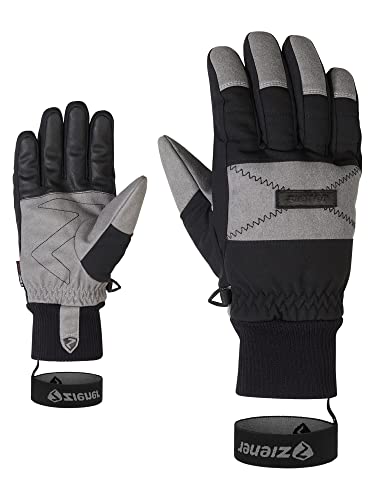 Ziener Herren Gendo Ski-Handschuhe/Wintersport | atmungsaktiv, wasserdicht, trendig, Black, 9,5 Ziener Herren Gendo Ski-Handschuhe/Wintersport | atmungsaktiv, wasserdicht, trendig, Black, 9,5 von Ziener