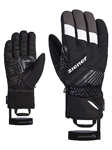 Ziener Herren GENRIX Ski-Handschuhe/Wintersport | wasserdicht, Alpine Wool, Black, 9 von Ziener