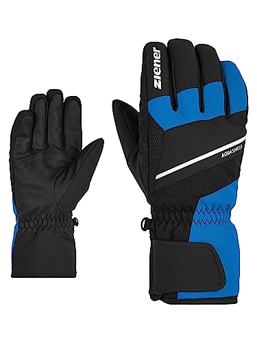 Ziener Herren GEZIM Ski-Handschuhe/Wintersport | wasserdicht atmungsaktiv, persian blue, 7,5 von Ziener