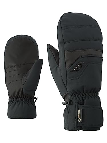 Ziener Herren GLYNDAL GTX Gore plus warm MITTEN glove ski alpine Ski-handschuhe / Wintersport | wasserdicht, atmungsaktiv, schwarz (black), 6.5 von Ziener